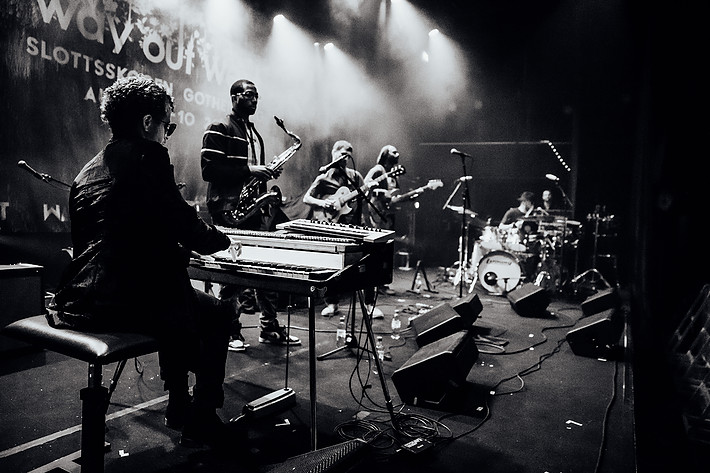 2019-08-10 - Makaya McCraven Trio från Way Out West, Göteborg