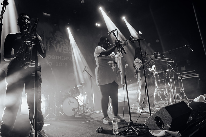2019-08-10 - Kokoroko från Way Out West, Göteborg