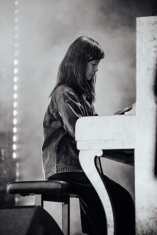 2019-08-14 - Lisa Ullén & Oren Ambarchi från Liseberg, Jazz är farligt, Göteborg