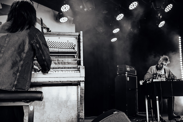 2019-08-14 - Lisa Ullén & Oren Ambarchi från Liseberg, Jazz är farligt, Göteborg