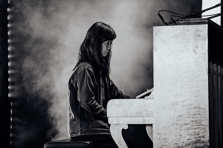2019-08-14 - Lisa Ullén & Oren Ambarchi från Liseberg, Jazz är farligt, Göteborg
