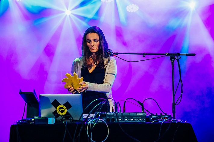 2019-08-14 - Maja Ratkje från Liseberg, Jazz är farligt, Göteborg