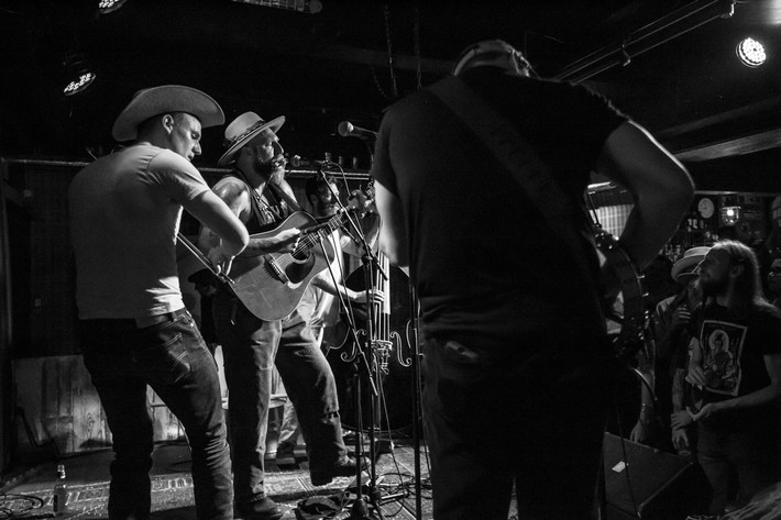 2019-08-21 - Hogslop String Band från Bar Brooklyn, Stockholm
