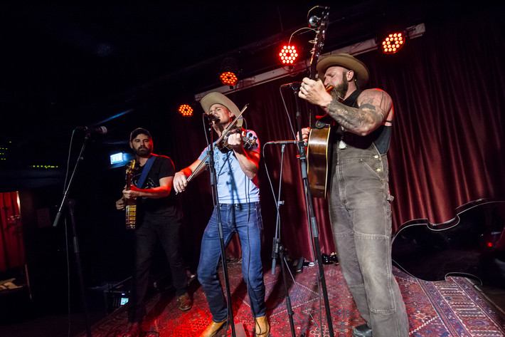 2019-08-21 - Hogslop String Band från Bar Brooklyn, Stockholm