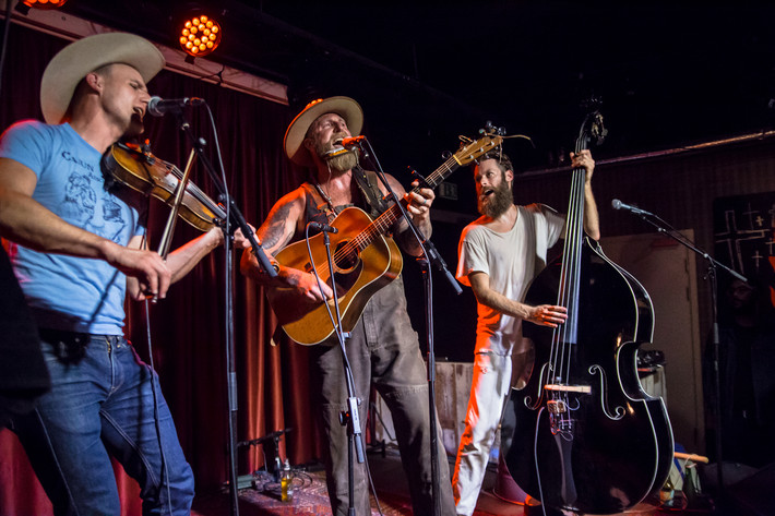 2019-08-21 - Hogslop String Band från Bar Brooklyn, Stockholm