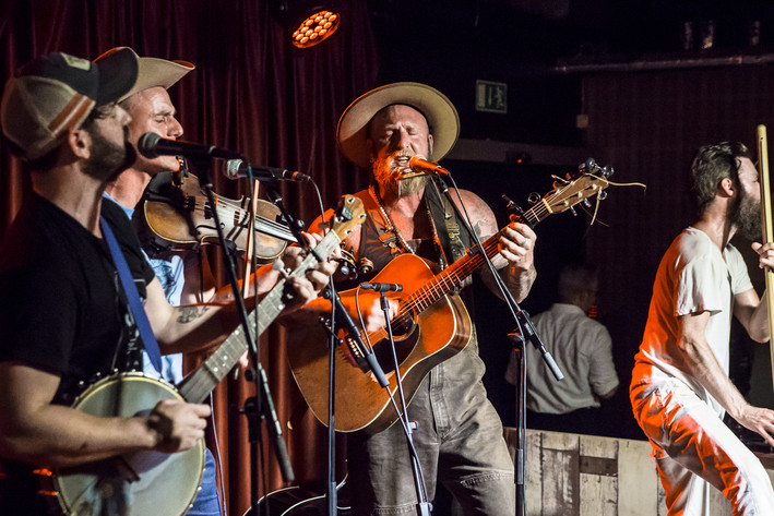 2019-08-21 - Hogslop String Band från Bar Brooklyn, Stockholm