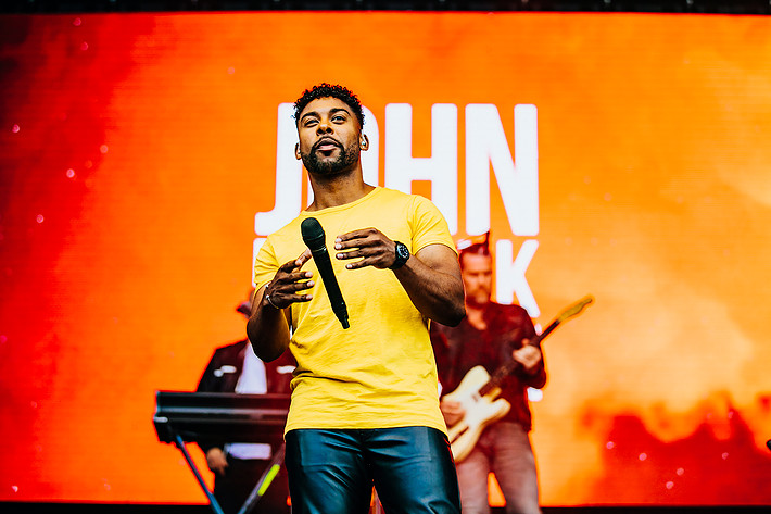 2019-08-11 - John Lundvik från Kungstorget, Göteborg