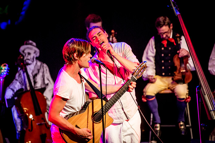 2019-08-31 - Gustaf & Viktor Norén från Scalateatern, Stockholm