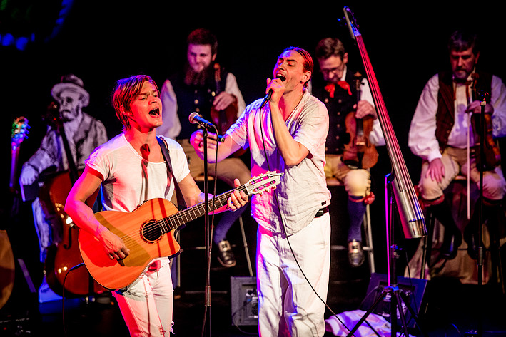 2019-08-31 - Gustaf & Viktor Norén från Scalateatern, Stockholm