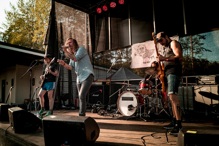 2019-08-31 - Skogen brinner från Festival of the Midnight Sun, Vikingstad