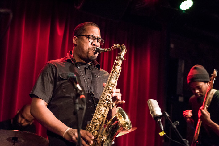 2019-10-19 - James Brandon Lewis från Fasching, Stockholm