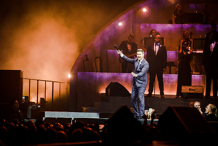 2019-10-23 - Michael Bublé från Globen, Stockholm