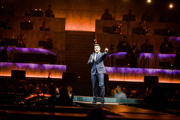 2019-10-23 - Michael Bublé från Globen, Stockholm