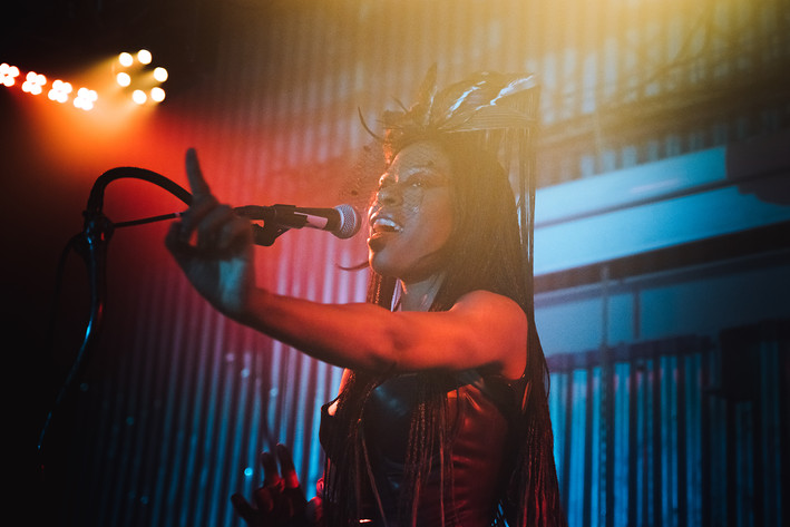 2019-11-20 - Sudan Archives från Kraken, Stockholm