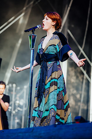 2012-08-09 - Florence + The Machine från Way Out West, Göteborg