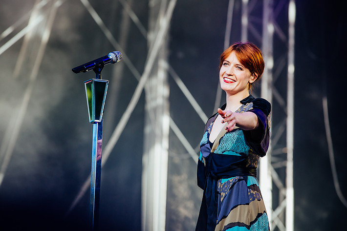 2012-08-09 - Florence + The Machine från Way Out West, Göteborg