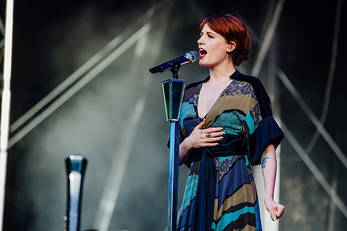 2012-08-09 - Florence + The Machine från Way Out West, Göteborg