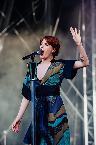 2012-08-09 - Florence + The Machine från Way Out West, Göteborg