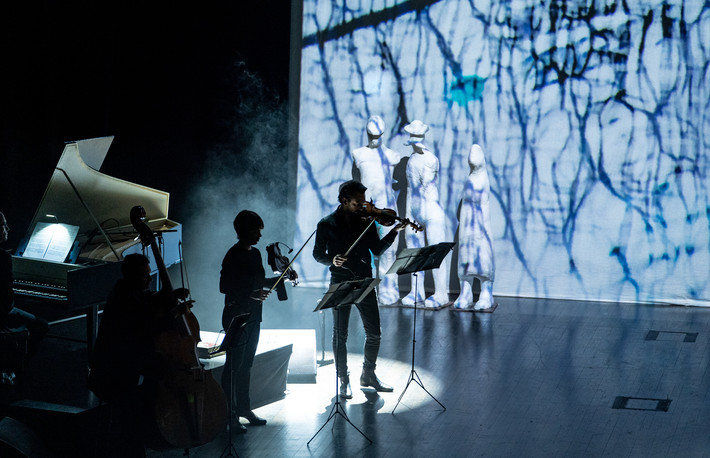 2019-12-07 - La Fura dels Baus – Free Bach 212 från Uppsala Konsert & Kongress, Uppsala