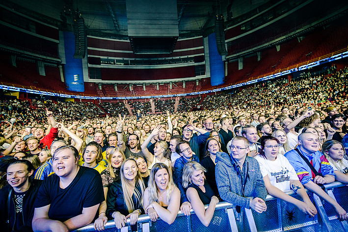 2019-12-07 - Markoolio från Globen, Stockholm
