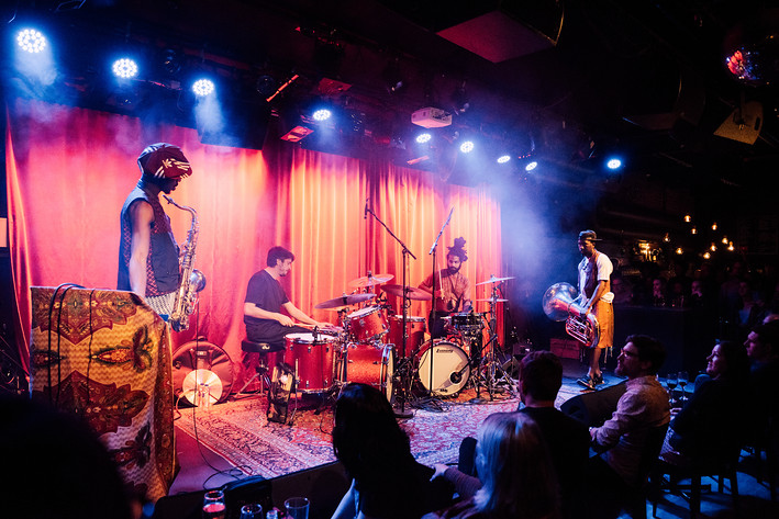 2019-12-11 - Sons of Kemet från Fasching, Stockholm