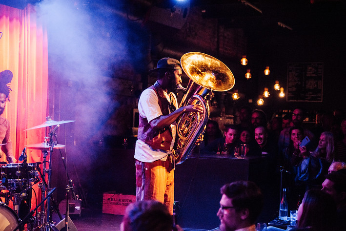 2019-12-11 - Sons of Kemet från Fasching, Stockholm