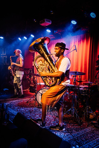 2019-12-11 - Sons of Kemet från Fasching, Stockholm