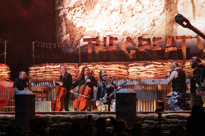2020-01-17 - Sabaton från Hallenstadion, Zürich