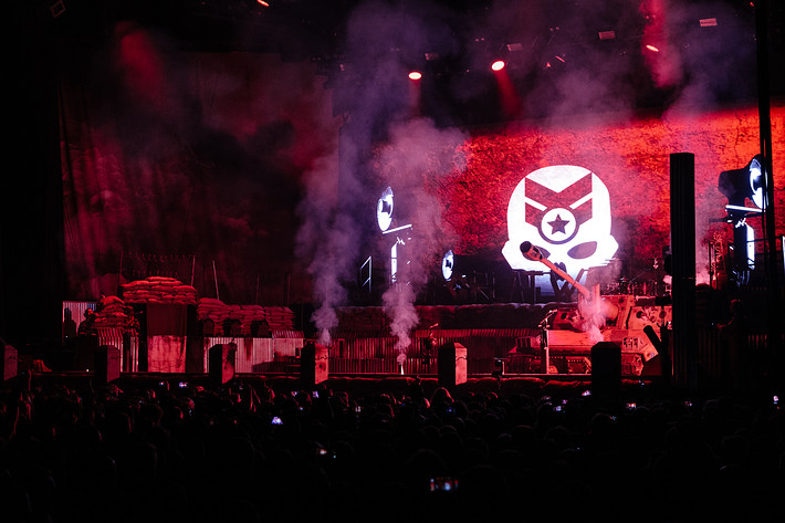 2020-01-17 - Sabaton från Hallenstadion, Zürich