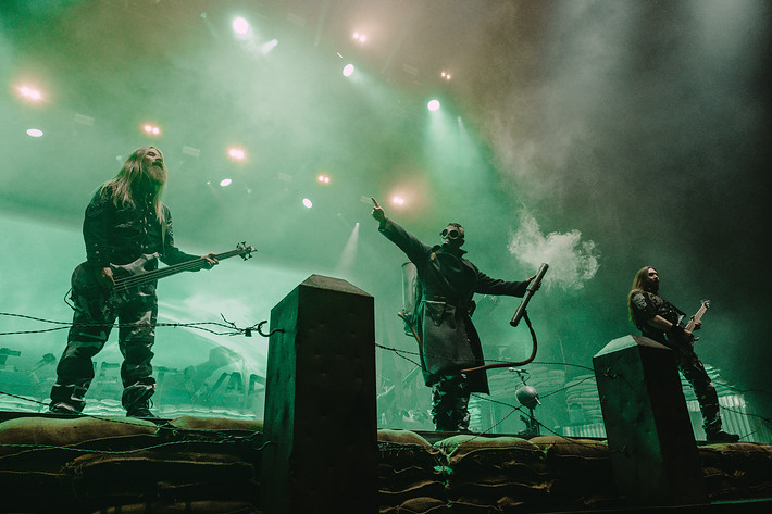 2020-01-17 - Sabaton från Hallenstadion, Zürich