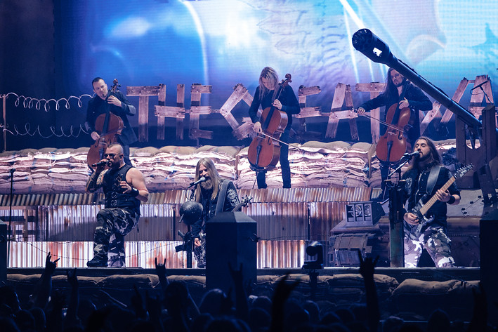 2020-01-17 - Sabaton från Hallenstadion, Zürich