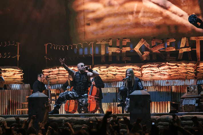2020-01-17 - Sabaton från Hallenstadion, Zürich