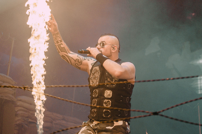 2020-01-17 - Sabaton från Hallenstadion, Zürich