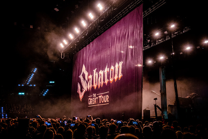 2020-01-17 - Sabaton från Hallenstadion, Zürich