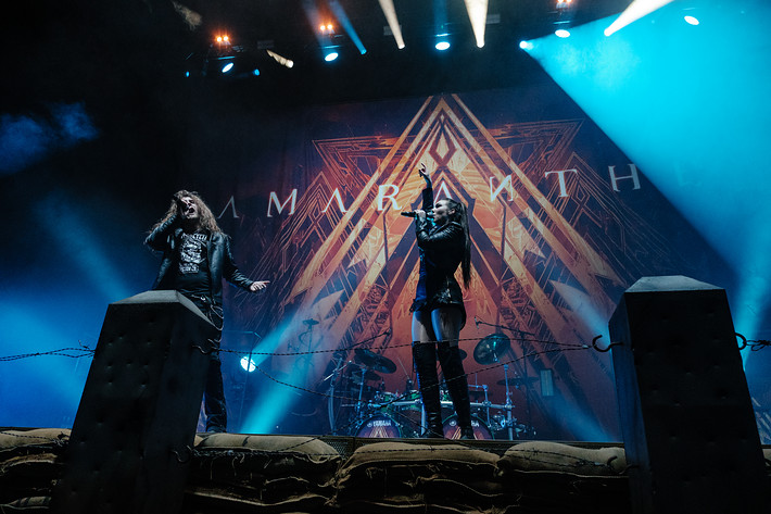 2020-01-17 - Amaranthe från Hallenstadion, Zürich