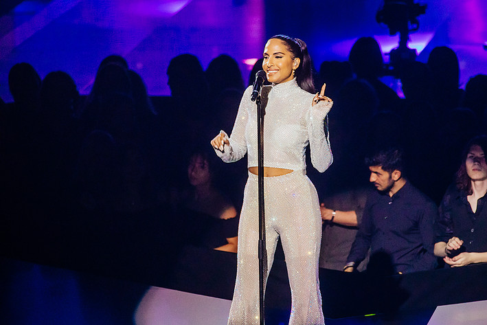 2020-01-18 - Snoh Aalegra från Partille Arena, Partille