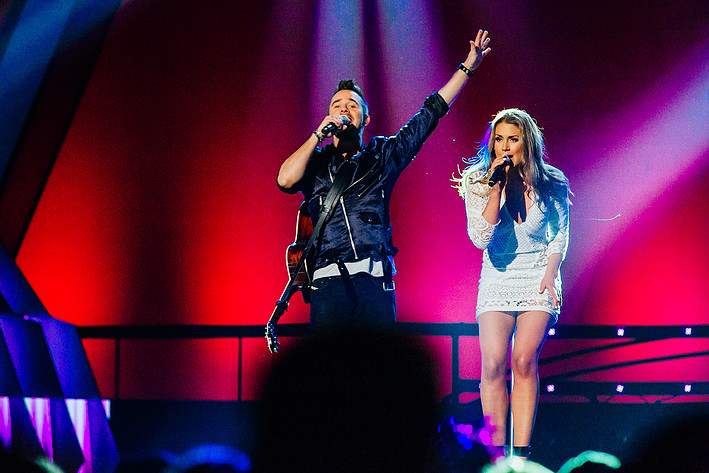2013-02-09 - Erik Segerstedt & Tone Damli från Scandinavium, Göteborg