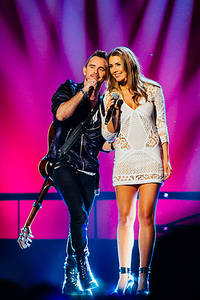 2013-02-09 - Erik Segerstedt & Tone Damli från Scandinavium, Göteborg