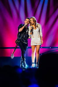 2013-02-09 - Erik Segerstedt & Tone Damli från Scandinavium, Göteborg