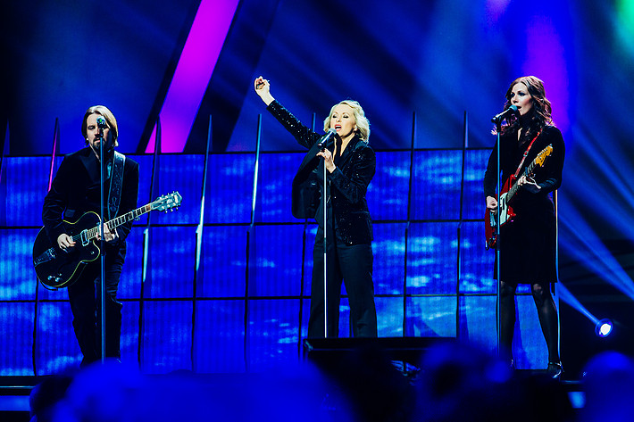 2013-03-08 - Louise Hoffsten från Friends Arena, Stockholm