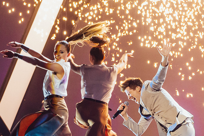 2013-03-08 - Robin Stjernberg från Friends Arena, Stockholm