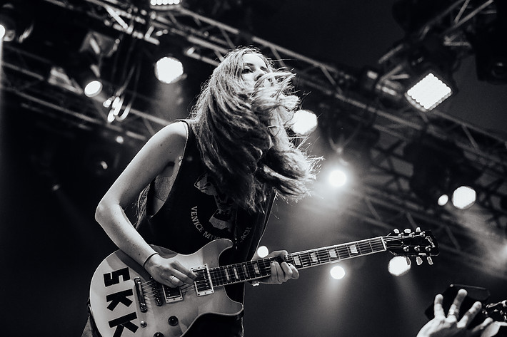 2013-08-09 - Haim från Way Out West, Göteborg