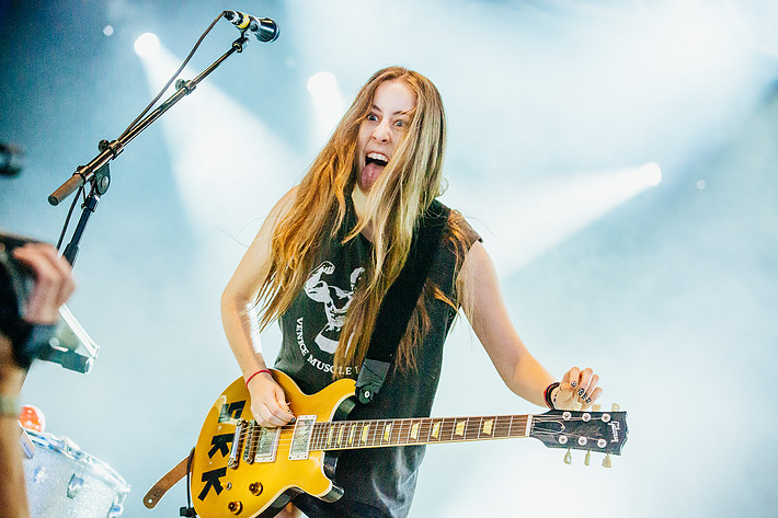 2013-08-09 - Haim från Way Out West, Göteborg