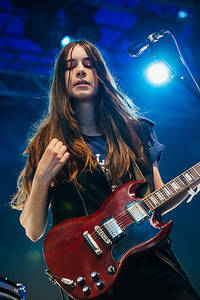 2013-08-09 - Haim från Way Out West, Göteborg