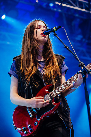 2013-08-09 - Haim från Way Out West, Göteborg