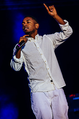 2013-08-10 - Kendrick Lamar från Way Out West, Göteborg