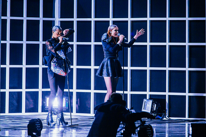 2013-01-19 - Icona Pop från Scandinavium, Göteborg