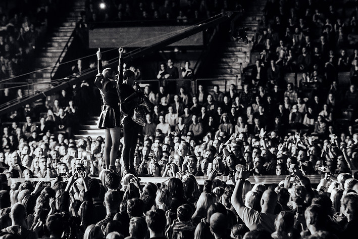 2013-01-19 - Icona Pop från Scandinavium, Göteborg 2013-01-19 - Icona Pop från Scandinavium, Göteborg