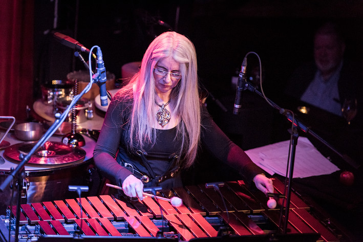 2020-02-11 - Trio HLK & Evelyn Glennie från Fasching, Stockholm
