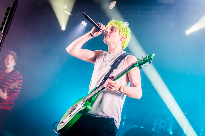2020-02-12 - Waterparks från Fryshuset, Stockholm